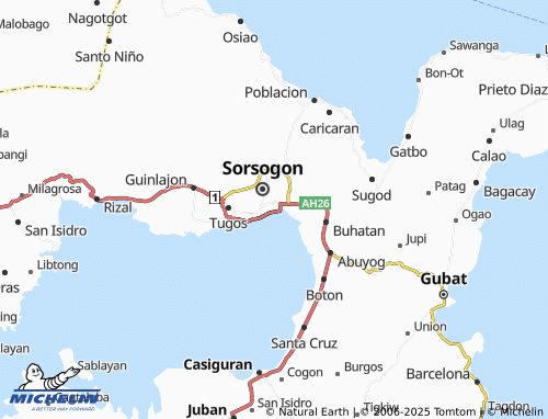 MICHELIN Balogo 1 map - ViaMichelin