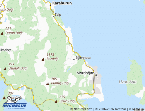 MICHELIN İnecik map - ViaMichelin
