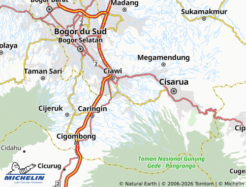 Mapa MICHELIN Banjar Sari - ViaMichelin