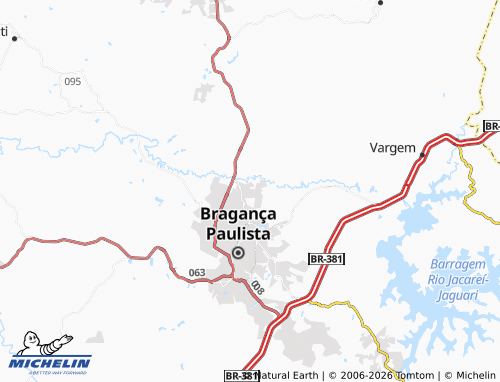 Mapa MICHELIN Jaguari - ViaMichelin