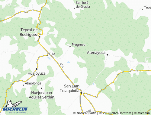 Mappa MICHELIN Guadalupe Victoria - ViaMichelin