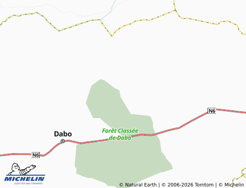 Mapa MICHELIN Saré Kourtidiané - ViaMichelin