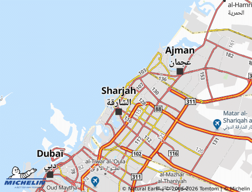 Carte MICHELIN al-Naba'ah - ViaMichelin