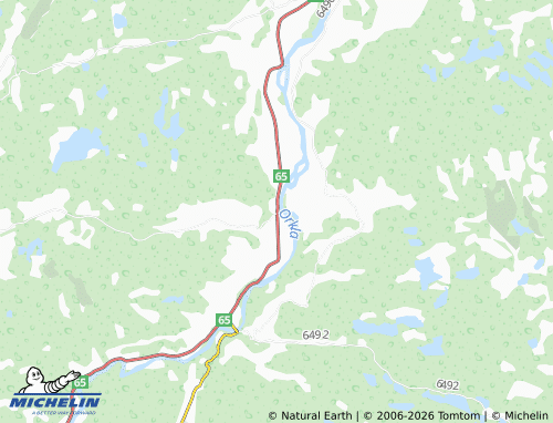 Mappa MICHELIN Vormstad - ViaMichelin