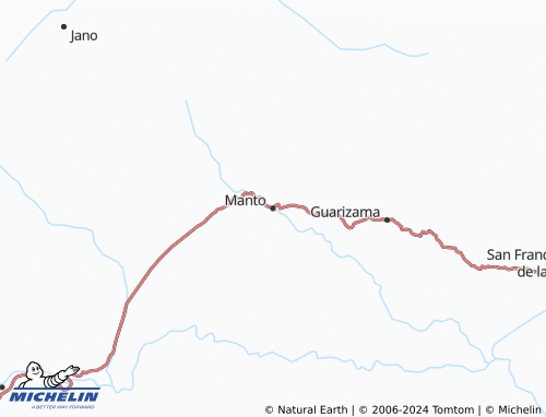 MICHELIN Manto map - ViaMichelin