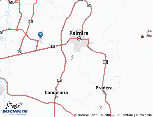 Carte MICHELIN Bolo-La Italia - ViaMichelin