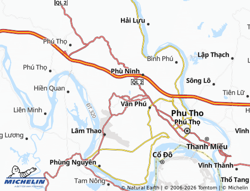 Mapa MICHELIN Hy Cương - ViaMichelin