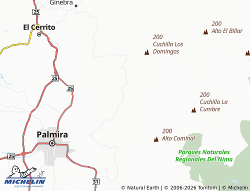 Mapa MICHELIN Tablones - ViaMichelin