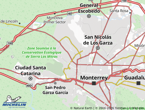 MICHELIN Villa Mitras Quinto Sector map - ViaMichelin