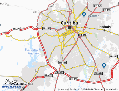 Mapa MICHELIN Portão - ViaMichelin