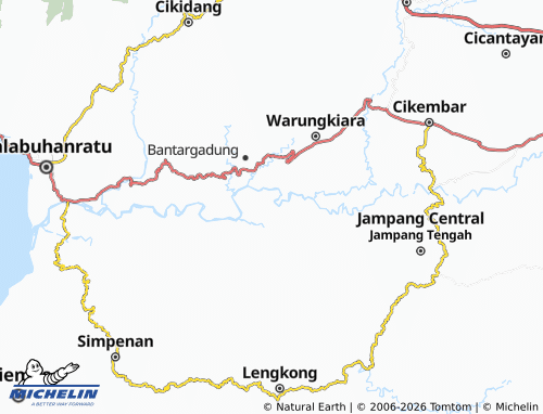 Mapa MICHELIN Hegarmanah - ViaMichelin