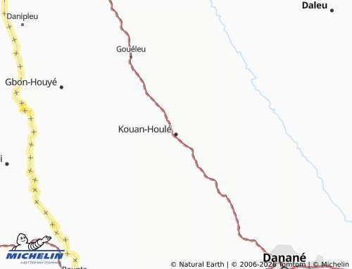 MICHELIN-Landkarte Kouan-Houlé - ViaMichelin
