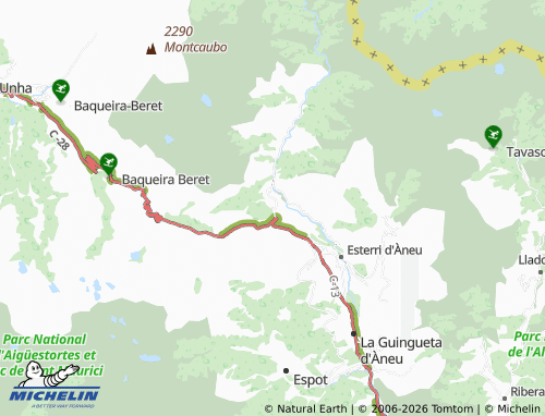 Carte MICHELIN Sorpe - ViaMichelin
