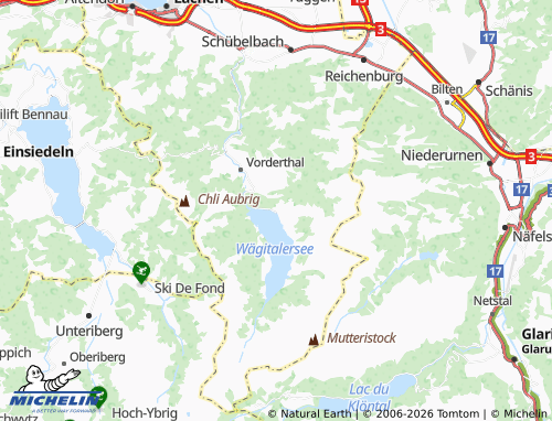 Carte MICHELIN Innerthal - ViaMichelin