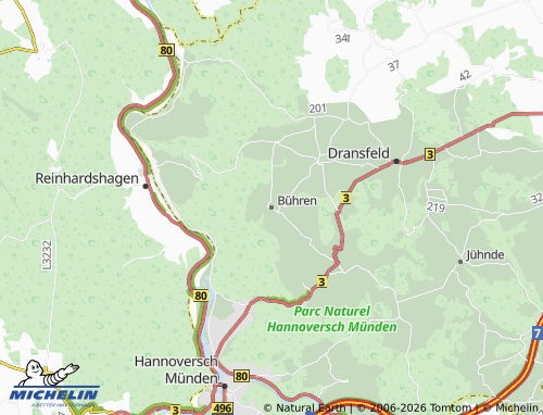 Mapa MICHELIN Bühren - ViaMichelin