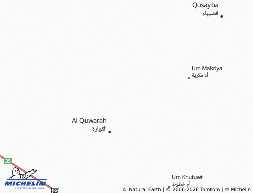 MICHELIN-Landkarte al-Rawdah - ViaMichelin