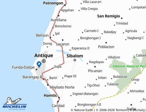 MICHELIN District II map - ViaMichelin