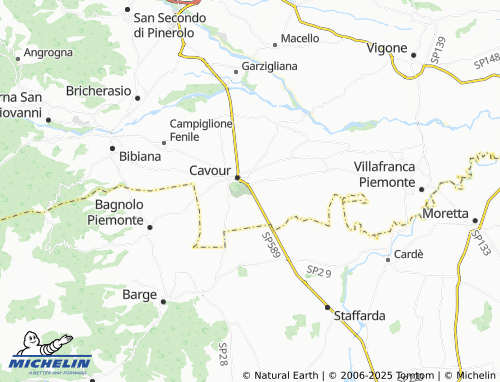 MICHELIN Abbadia map - ViaMichelin