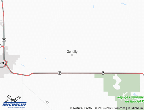 MICHELIN Gentilly map - ViaMichelin