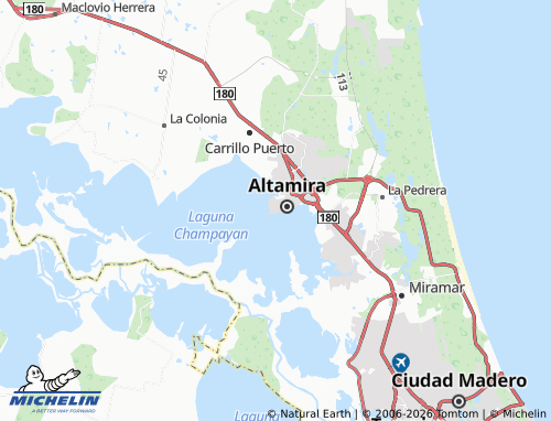 Mapa MICHELIN Los Naranjos - ViaMichelin