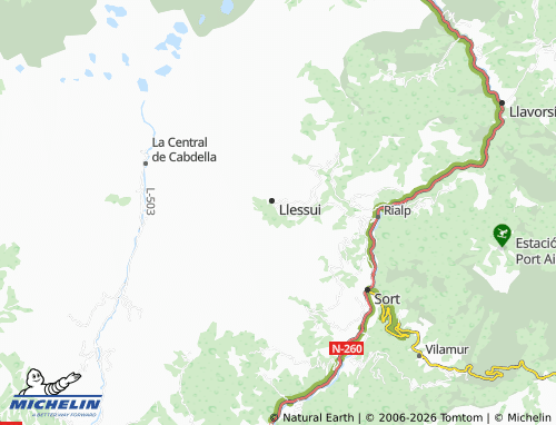 Carte MICHELIN Sauri - ViaMichelin