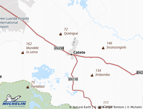 Mappa MICHELIN Catete - ViaMichelin