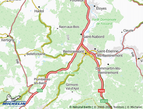 Carte MICHELIN Le Château Lombard - ViaMichelin