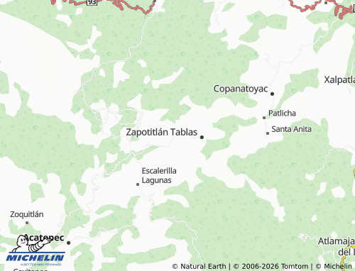 Mapa MICHELIN Huitzapula - ViaMichelin