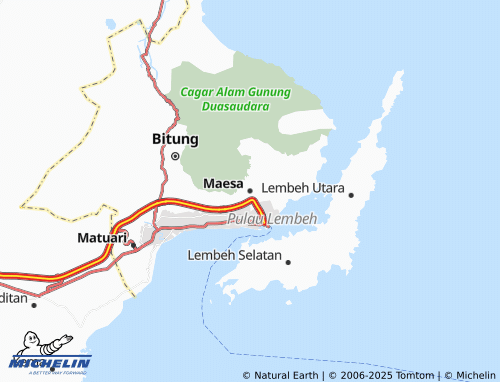 MICHELIN Maesa map - ViaMichelin