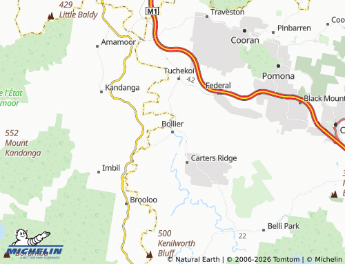 MICHELIN Bollier map - ViaMichelin