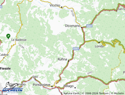 MICHELIN Acone map - ViaMichelin