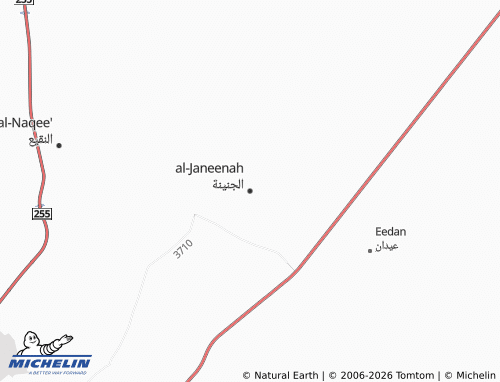 MICHELIN-Landkarte al-Janeenah - ViaMichelin