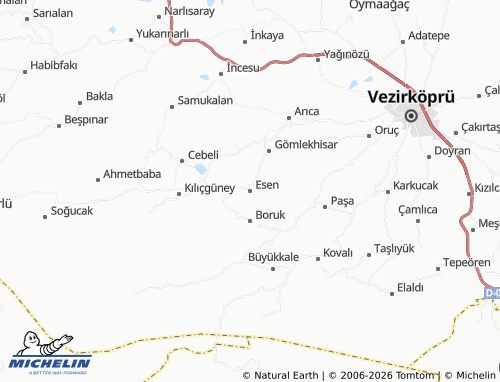 MICHELIN Esen map - ViaMichelin