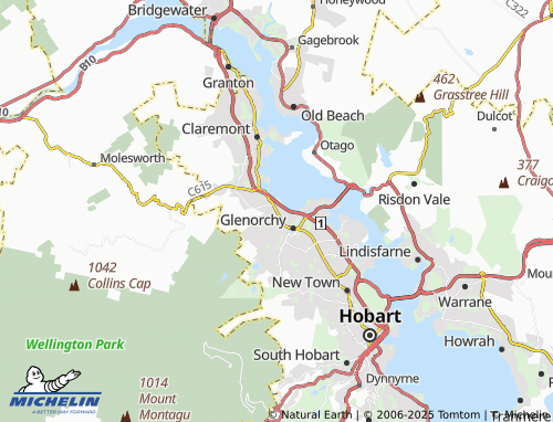 MICHELIN Montrose map - ViaMichelin