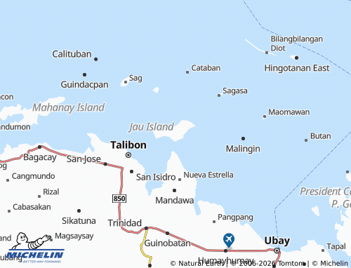 MICHELIN Suba map - ViaMichelin