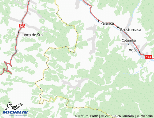 MICHELIN Cădărești map - ViaMichelin