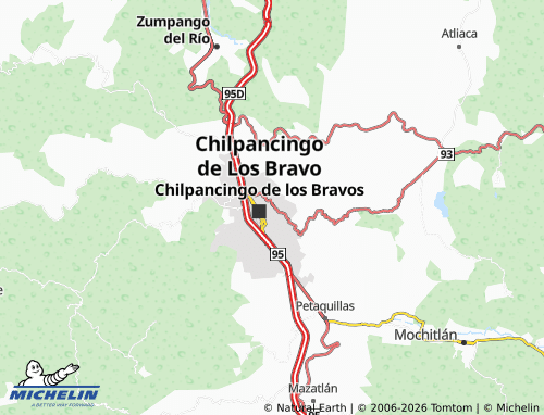 Mapa MICHELIN Los Ángeles - ViaMichelin