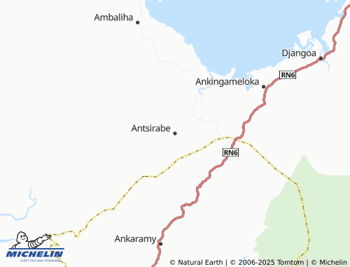 MICHELIN Antsirabe map - ViaMichelin