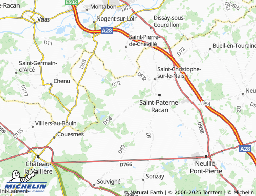 Mapa MICHELIN Le Tertre Poirier - ViaMichelin