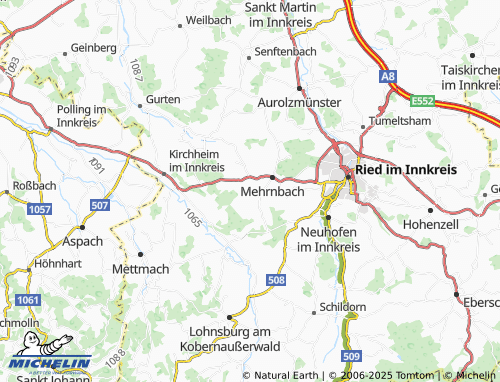 MICHELIN Abstätten map - ViaMichelin