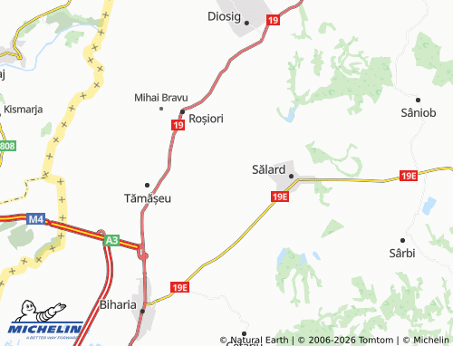 Mappa MICHELIN Hodoș - ViaMichelin