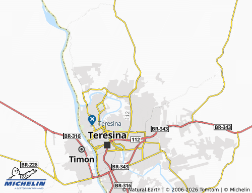 MICHELIN Pedra Mole map - ViaMichelin
