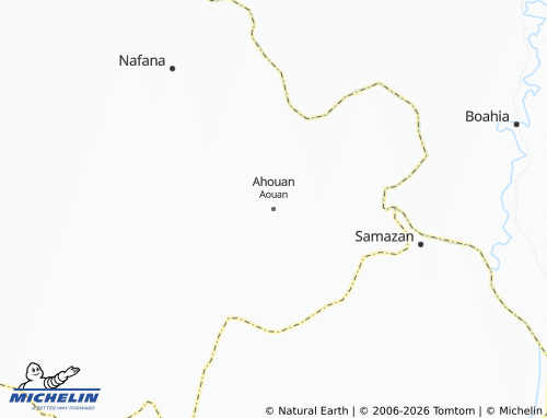 Mapa MICHELIN Aouan - ViaMichelin