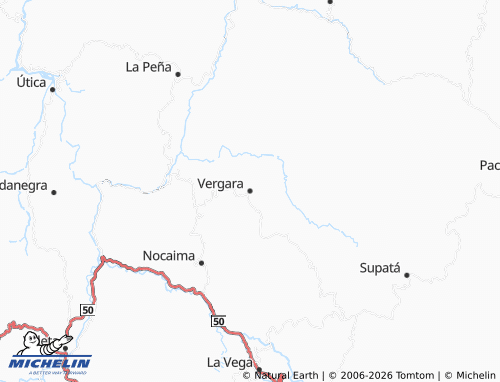 Mappa MICHELIN Vergara - ViaMichelin
