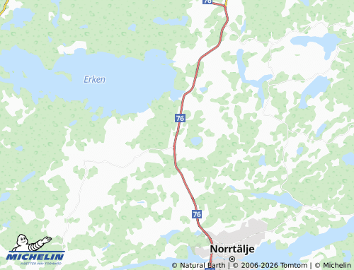 Mapa MICHELIN Estuna - ViaMichelin