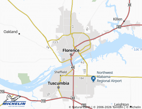 Mappa MICHELIN Florence - ViaMichelin