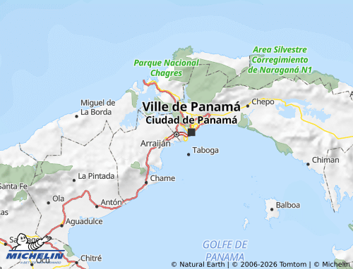 Mappa MICHELIN Arraiján - ViaMichelin