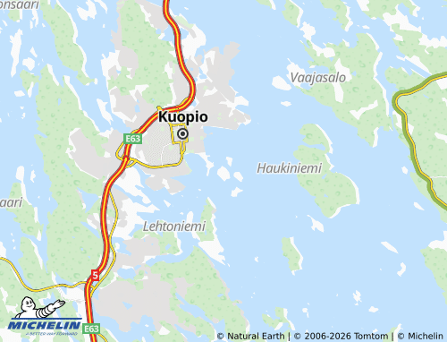 MICHELIN Rönö map - ViaMichelin