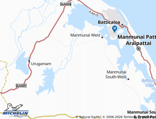 Mappa MICHELIN Pavatkodichenai - ViaMichelin