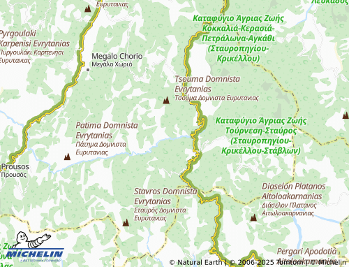 Carte MICHELIN Marinos - ViaMichelin